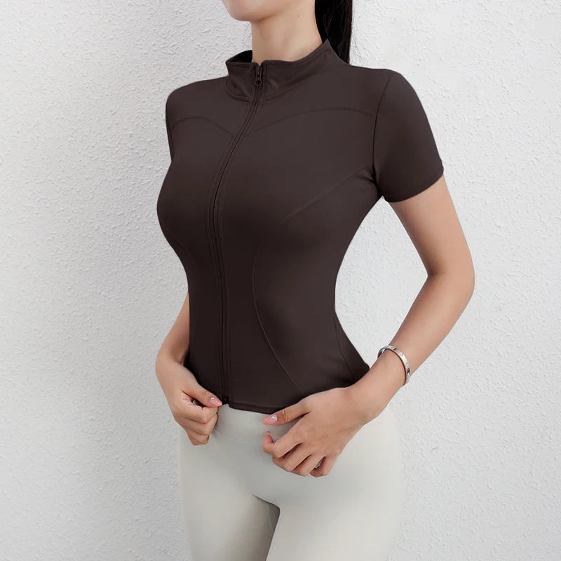 Women's Soft Comfortable Breathable Zip-Up