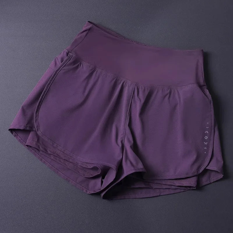Women's 2 in 1 Shorts with Pockets
